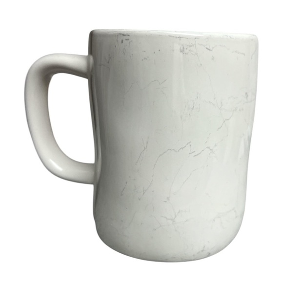 Rae Dunn White Ceramic Mug or Choose a Mug Rug Match a Mug Option Yellow Inside - Picture 2 of 11